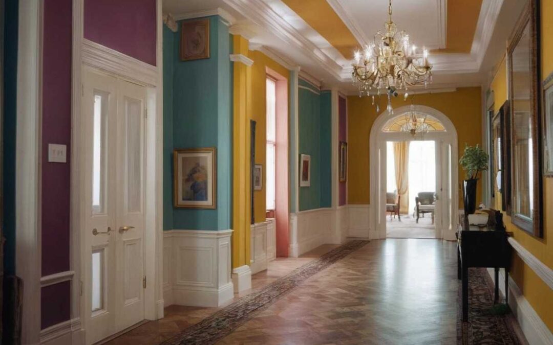 Les couleurs tendance pour transformer votre couloir cette année
